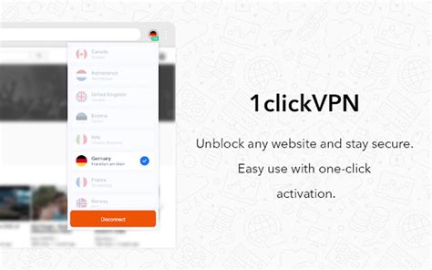 free vpn for chrome by 1clickvpn